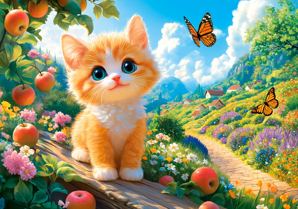 Puzzle 500 Kitten's Walk CASTOR - tantis.pl