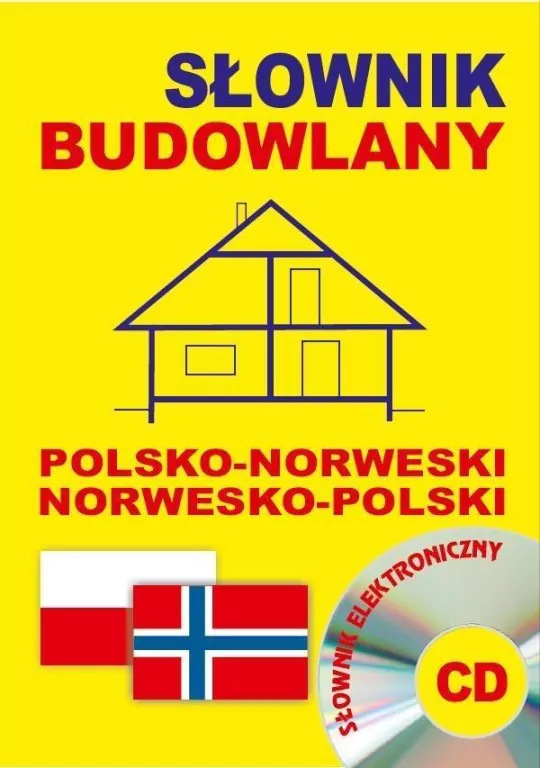 Słownik budowlany pol-norw norw-pol + CD - tantis.pl