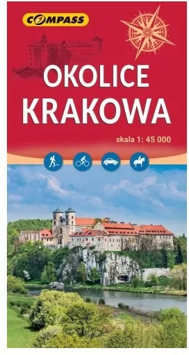 Mapa - Okolice Krakowa 1:45 000 - tantis.pl