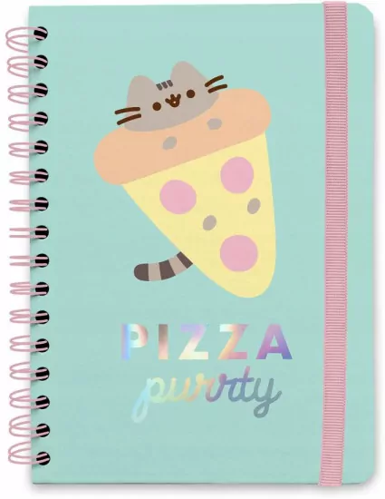 Kołonotes A5. Pusheen Pizza Purrty - tantis.pl