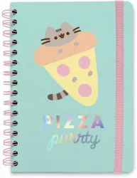 Kołonotes A5. Pusheen Pizza Purrty