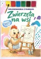 Kolorowanka z farbami Zwierzęta na wsi - tantis.pl