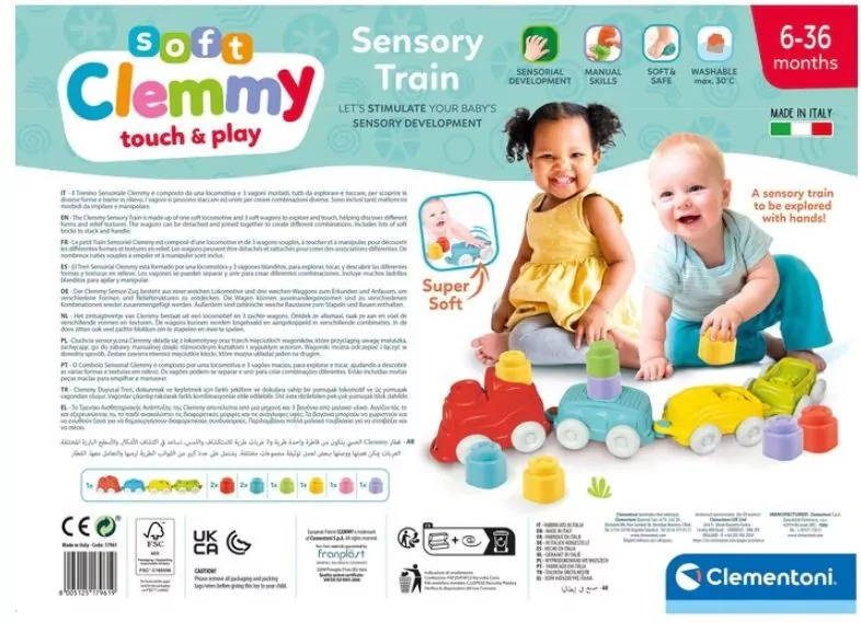 Clemmy Soft. Pociąg sensoryczny - tantis.pl