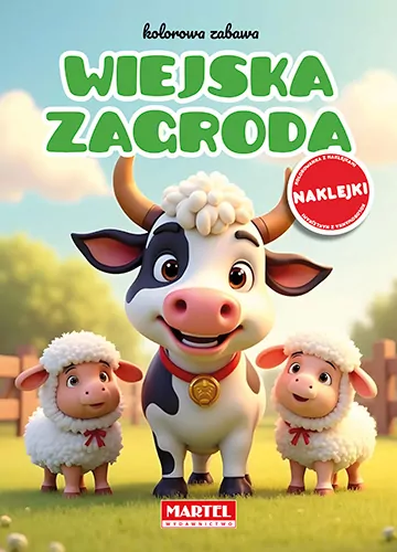 Kolor5owa zabawa. Wiejska zagroda z naklejkami - tantis.pl