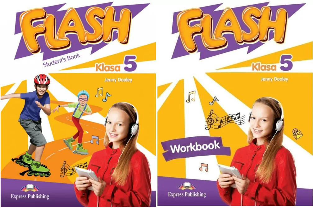 Pakiet: Flash 5. Student's Book. Podręcznik wieloletni / Workbook. Zeszyt ćwiczeń - tantis.pl