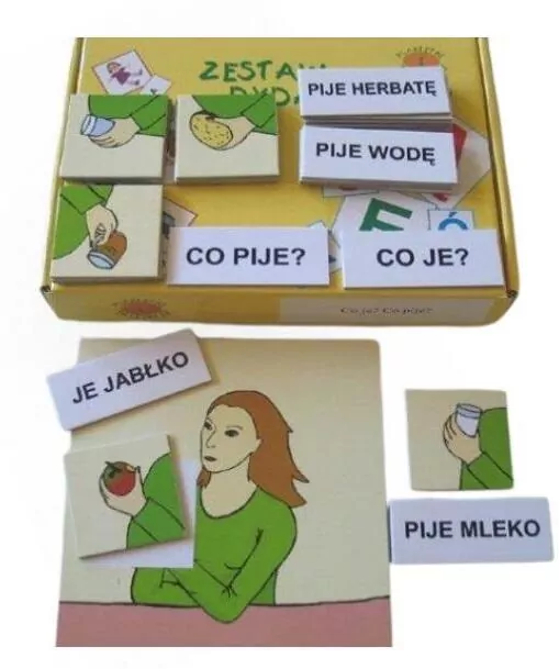 Co je? Co pije? Zestaw dydaktyczny - tantis.pl