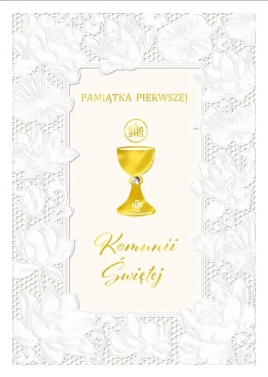 Pamiątka Pierwszej Komunii Świętej. B6 - tantis.pl