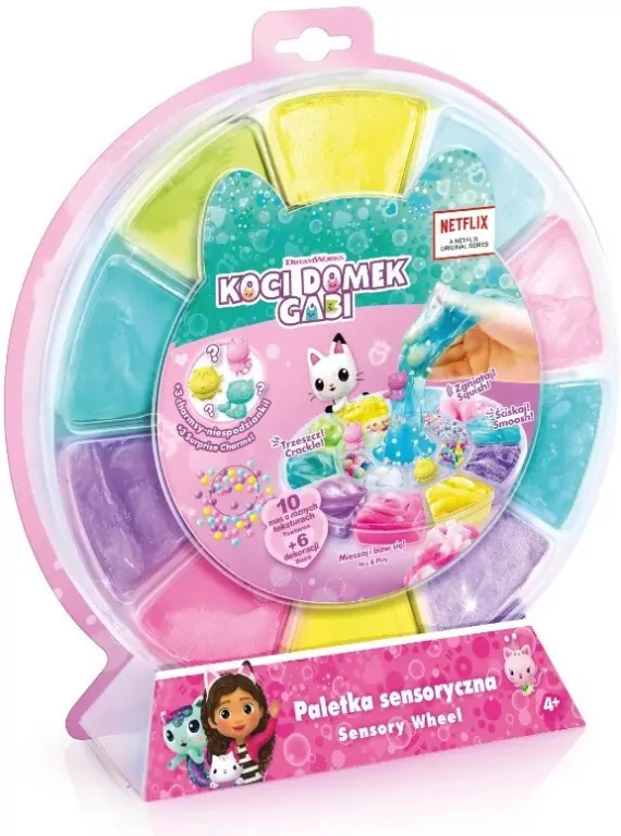 Koci Domek Gabi. Paletka sensoryczna - tantis.pl