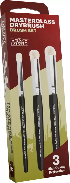 The Army Painter: Masterclass Drybrush Brush Set - tantis.pl