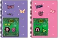 Notes A5/80K z przypinkami Wicked mix - tantis.pl