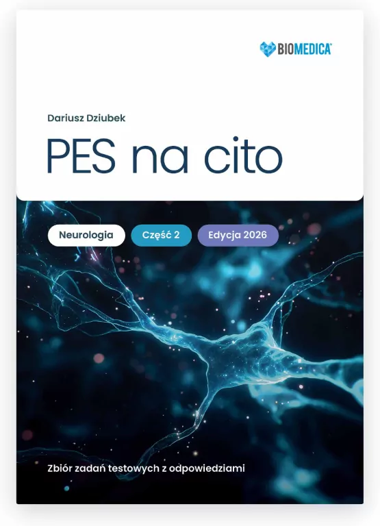 PES na cito Neurologia cz.2 zbiór zadań testowych - tantis.pl