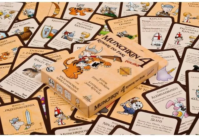 Munchkin 4. Rumaki do Paki. Dodatek - tantis.pl