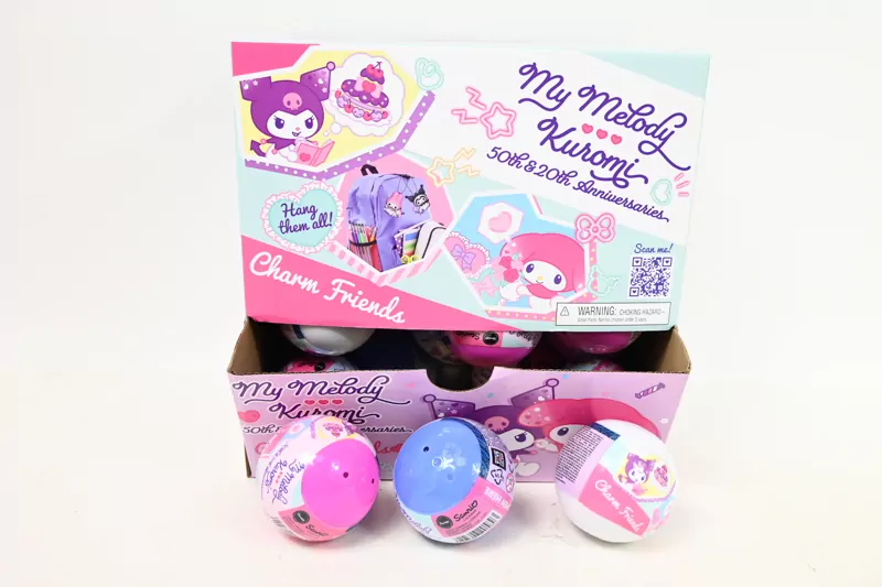 *****HELLO KITTY C kula 65mm Kuromi_Melody 05893 - tantis.pl