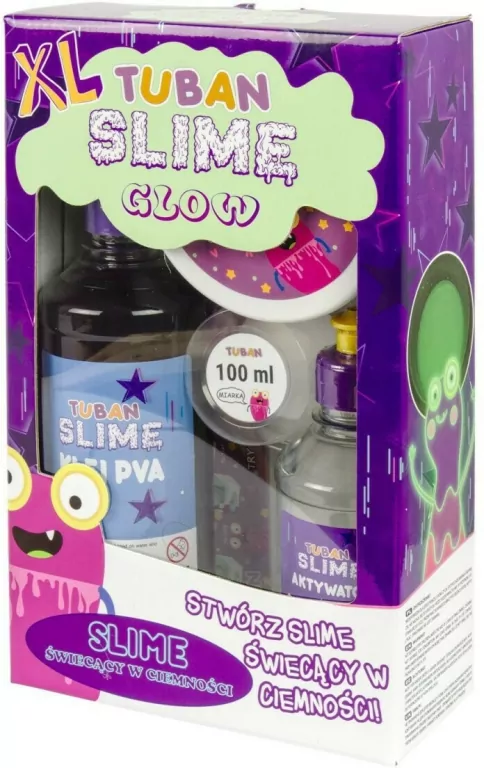Super Slime XL. Glow in the dark - tantis.pl