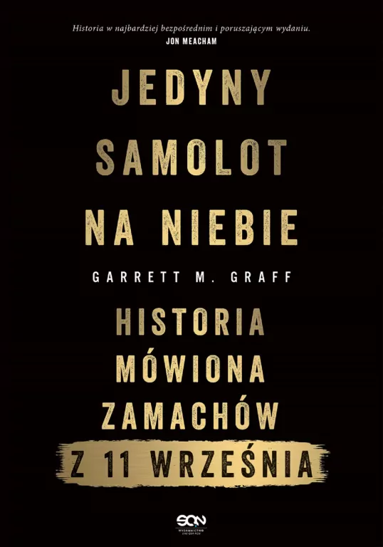 Jedyny samolot na niebie. Historia mówiona zamachów z 11 września - tantis.pl