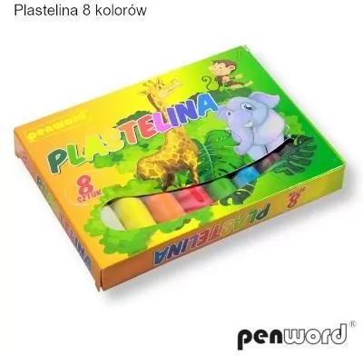 Plastelina 8 kolorów - tantis.pl