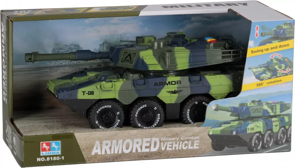 AUTO WOJSKO BOJOWE DZ/SW P/B 31X16X14 MC WB12/24 - tantis.pl