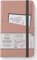 Bookaroo. Notatnik Journal Pocket A6, pudrowy - tantis.pl