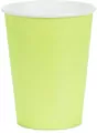 Kubeczki papierowe jasny zielony 250ml - tantis.pl