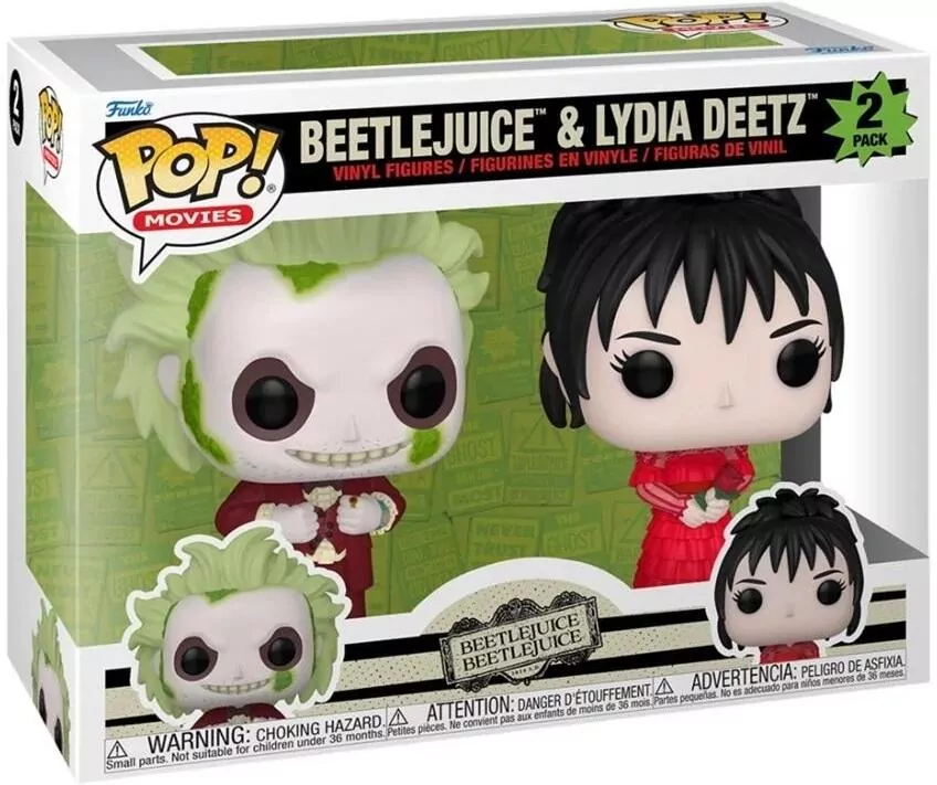 Funko Figurka POP Movies: Beetlejuice i Lydia Deet - tantis.pl