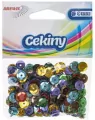 Cekiny 6mm 10g błyszczące mix kolorów - tantis.pl