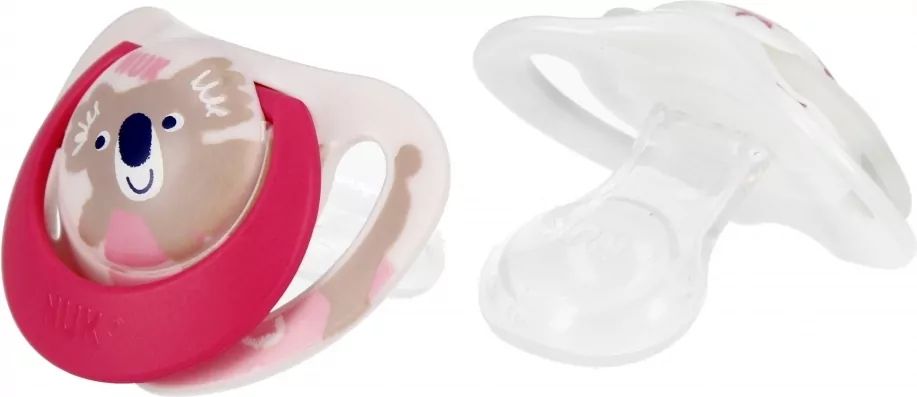 NUK. Day & Night. Smoczki. 18-36 miesięcy. Gwiazdki i koala - tantis.pl