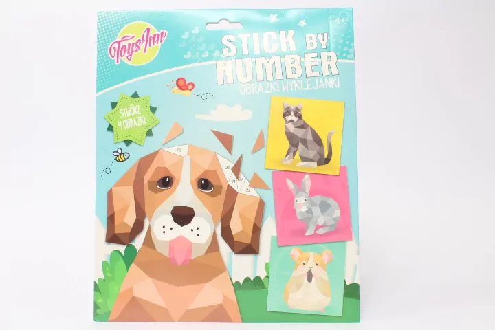 Obrazki wyklejanki. Zwierzęta. ToysInn - tantis.pl