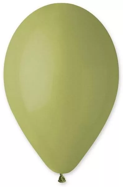 Balony Gemar pastel zielone oliwkowe - tantis.pl