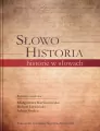 Słowo Historia. Historie w słowach - tantis.pl