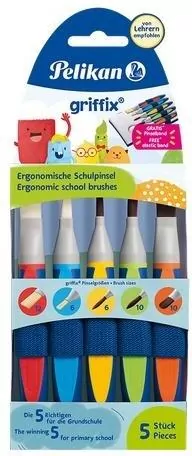 Pędzle Griffix 5 rozmiarów - tantis.pl