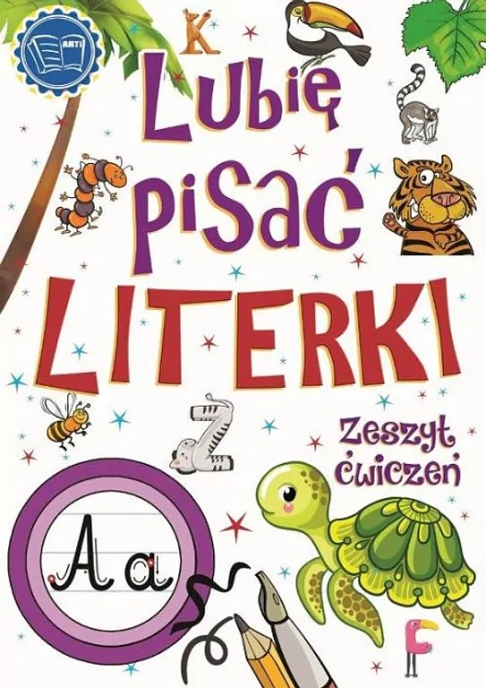 Lubię pisać literki. Zeszyt ćwiczeń - tantis.pl