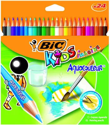 Kredki akwarelowe. 24 kolory - tantis.pl