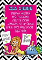 Karnet B6 + koperta. Young. Urodziny nr 024