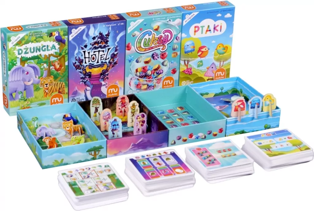 Dżungla 60 zagadek MUDUKO - tantis.pl