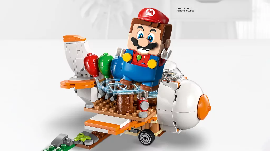 LEGO® Super Mario. Przejażdżka wagonikiem Diddy Konga — zestaw rozszerzający. 71425 - tantis.pl