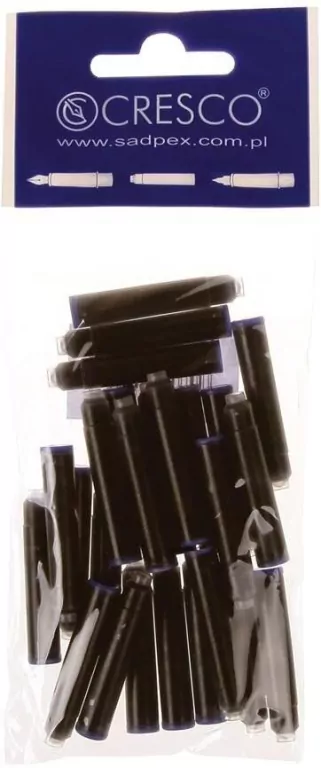 Naboje do piór niebieskie 25 sztuk - tantis.pl
