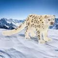 Śnieżny leopard Wild Life 14838 - tantis.pl
