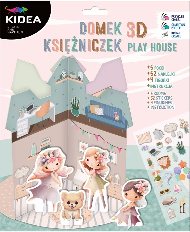 Domek 3D dla księżniczek - tantis.pl