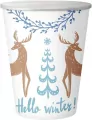 Kubeczki papierowe Hello Winter 250ml - tantis.pl