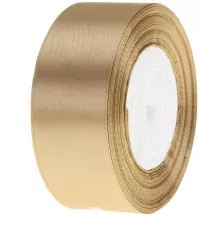 Wstążka satynowa 186 złoty ciemny 38mm/32m