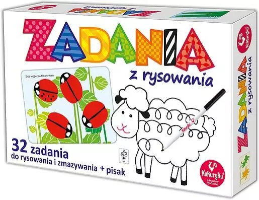 Zadania z rysowania KUKURYKU - tantis.pl