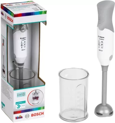Blender Bosch z pojemnikiem srebrny