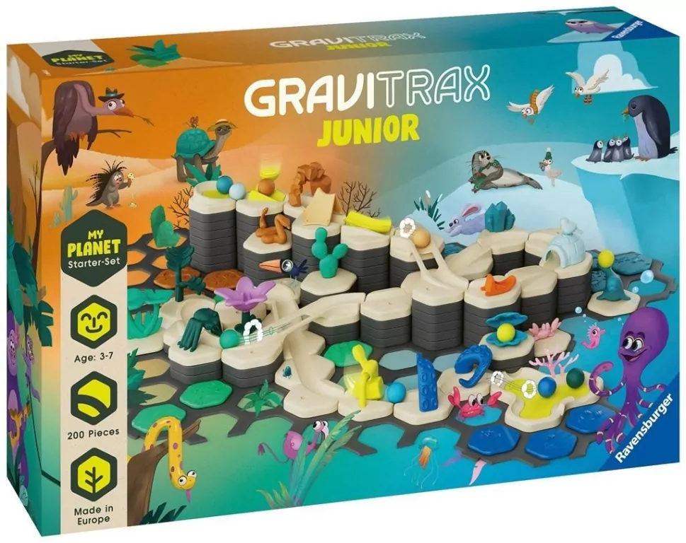 Gravitrax Junior. Zestaw startowy. Planeta - tantis.pl