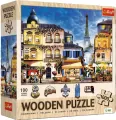 Puzzle drewniane 1000 Francuska uliczka TREFL - tantis.pl