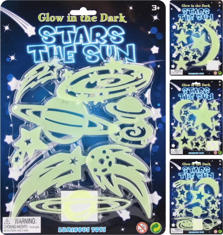 DEKORACJA SCIEN FLUORESC GWI 22X31 MIX4 MC144/28 - tantis.pl