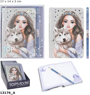 Notes z ołówkiem Top Model Wolf 13176A