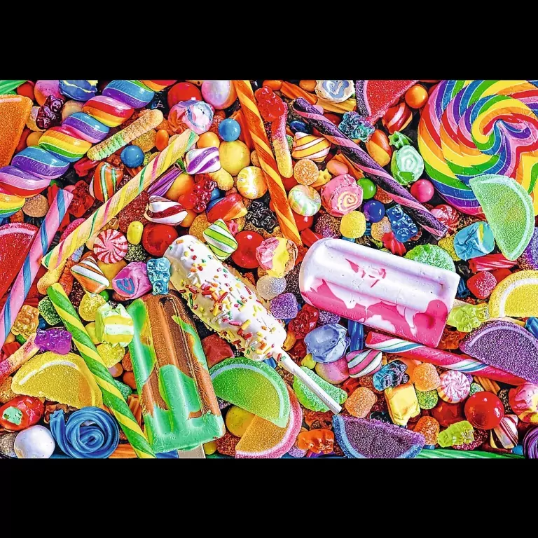 Puzzle 1000. Color Splash: Lollies & Candies. 10701 - tantis.pl