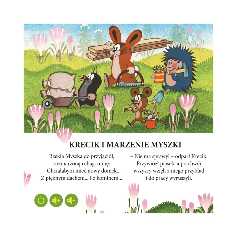 Krecikowe opowiastki. Czytaj z Albikiem - tantis.pl