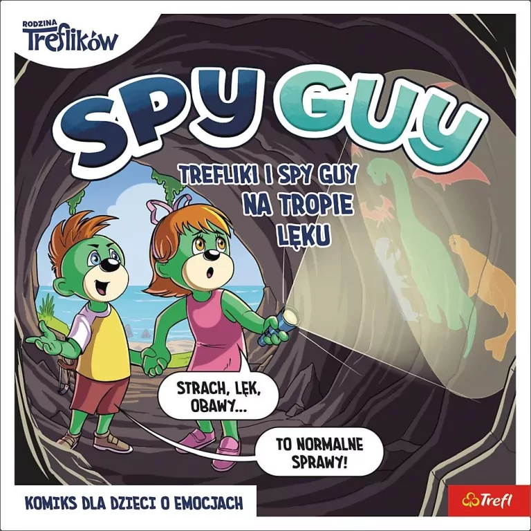 Spy Guy Komiks. Na tropie lęku TREFL - tantis.pl