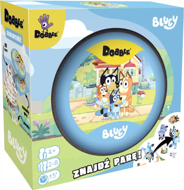 Dobble Bluey REBEL - tantis.pl